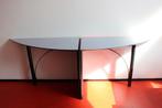 Zwart/grijze tweedelige design sidetable, Huis en Inrichting, Tafels | Sidetables, Ophalen, 200 cm of meer, Zo goed als nieuw