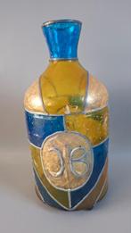 Glas in lood theelichthouder 28,5 x 12,5 cm, Huis en Inrichting, Overige materialen, Gevondenengemaakt@gmail.com, Onbekend, Ophalen of Verzenden