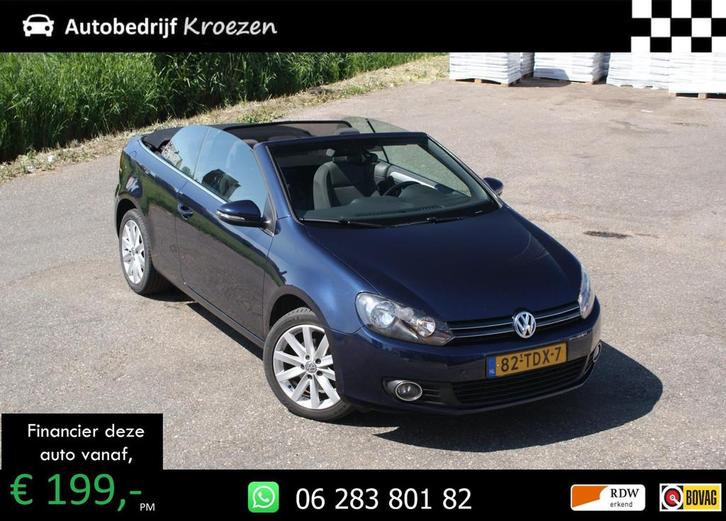Volkswagen Golf Cabriolet 1.2 TSI BlueMotion | Org NL | Navi, Auto's, Volkswagen, Bedrijf, Te koop, Golf, ABS, Airbags, Airconditioning