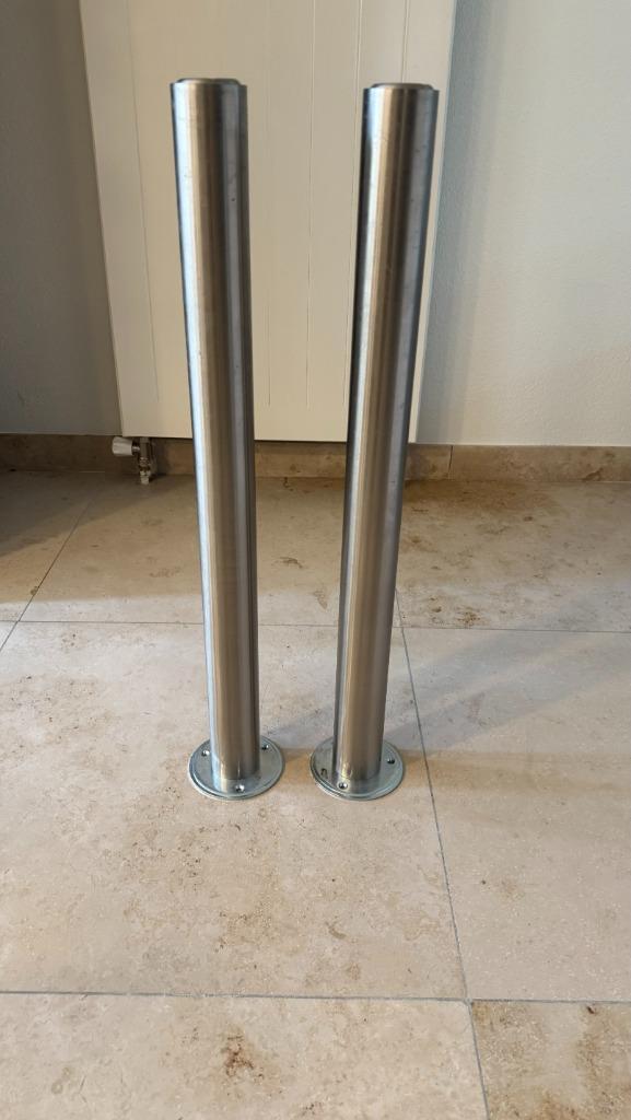 Tafelpoot Doeco model Cento Dun, Huis en Inrichting, Keuken | Keukenelementen, Gebruikt, Minder dan 100 cm, Ophalen of Verzenden