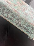 Tafel hout, Huis en Inrichting, Tafels | Salontafels, Zo goed als nieuw, 75 cm of meer, Rechthoekig, Overige houtsoorten