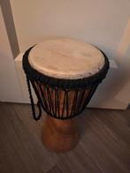 Djembe ingegraveerd, Ophalen of Verzenden, Gebruikt, Trommel