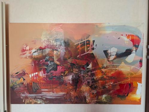 William Malucu schilderij, Antiek en Kunst, Kunst | Schilderijen | Abstract, Ophalen