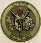 298 Squadron - Operations Patch, Embleem of Badge, Nederland, Luchtmacht, Ophalen of Verzenden