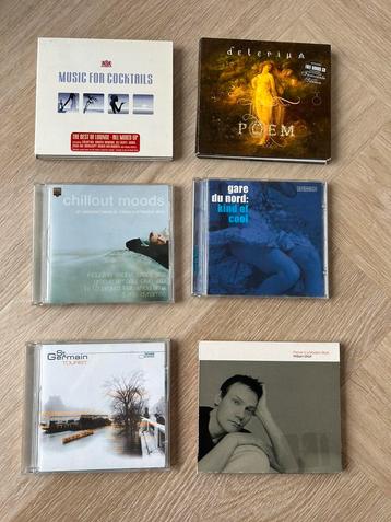 6x CDs Easy Listening / Lounge beschikbaar voor biedingen