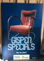 Gispen specials exhibition poster op licht materiaal, Antiek en Kunst, Ophalen