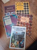 Boeken Quilten & Patchwork - Diverse Titels, Boeken, Hobby en Vrije tijd, Ophalen of Verzenden, Zo goed als nieuw, Borduren en Naaien