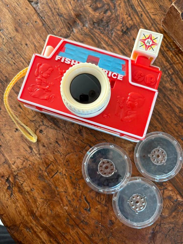 Vintage Fisher Price picture disc camera., Kinderen en Baby's, Speelgoed | Fisher-Price, Gebruikt, Overige typen, Ophalen of Verzenden
