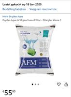 Dryden Aqua AFM geactiveerd - filterglas klasse 1 - 21KG, Ophalen, Nieuw, Filter