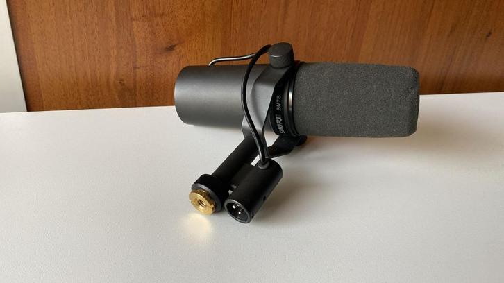 Shure SM7B – Dynamische studio microfoon, Muziek en Instrumenten, Microfoons, Zo goed als nieuw, Studiomicrofoon, Ophalen