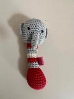 Gehaakte knuffel Global Affairs. 15 cm. Olifant rammelaar., Ophalen, Zo goed als nieuw, Olifant