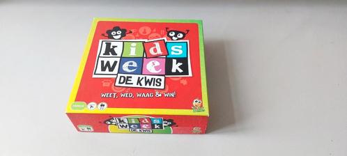 kidsweek de kwis spel vanaf 7 jaar, Hobby en Vrije tijd, Gezelschapsspellen | Kaartspellen, Zo goed als nieuw, Een of twee spelers