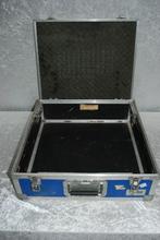 De Jong Flightcase 50x50x18cm blauw zilver  <25252198>, Muziek en Instrumenten, De Jong, Gebruikt, ., Drums of Percussie
