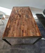 Eetkamertafel  !! AANBIEDING!!!, Huis en Inrichting, Tafels | Eettafels, 200 cm of meer, Zo goed als nieuw, Rechthoekig, 50 tot 100 cm