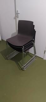 5 stapelbare stoelen, Huis en Inrichting, Stoelen, Vijf, Zes of meer stoelen, Gebruikt, Ophalen