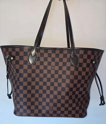 Louis Vuitton Neverfull MM Damier Ebene beschikbaar voor biedingen