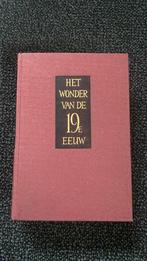 Het wonder van de 19e eeuw, H. Algra, Ophalen of Verzenden, Gelezen