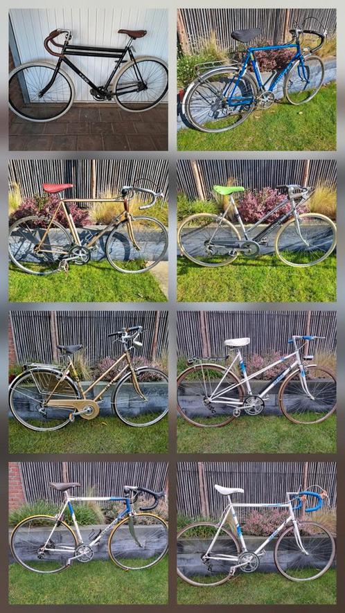 Dames retro vintage sportfietsen, Fietsen en Brommers, Fietsen | Dames | Sportfietsen en Toerfietsen, Overige merken, Minder dan 10 versnellingen