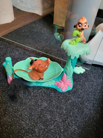 Disney lion king jungle friend babie's set timon en pumbaa  beschikbaar voor biedingen