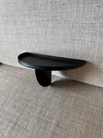 Zwart metalen wandplank, Huis en Inrichting, Woonaccessoires | Wandplanken en Boekenplanken, Ophalen, Nieuw