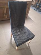 Mooie stoel - Lichte hout, Ophalen, Gebruikt, Zwart, Tuinerig