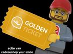 Vind de Golden Ticket (cadeaushop your smile actie), Tickets en Kaartjes