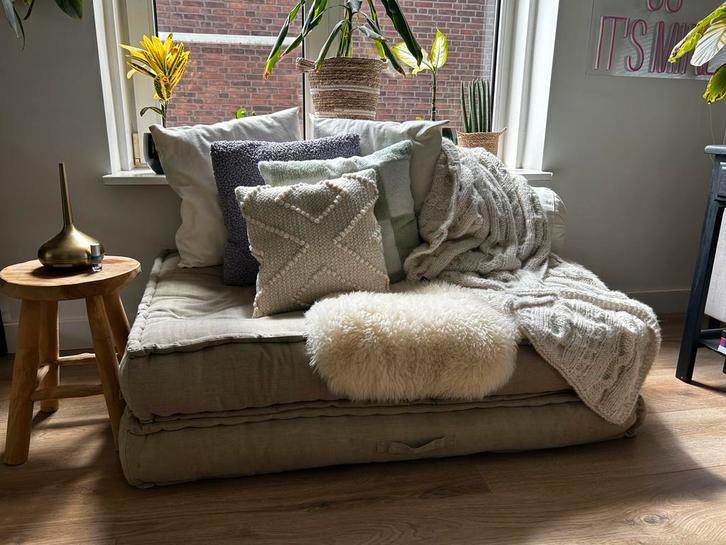 Sklum modulaire bank, Huis en Inrichting, Banken | Sofa's en Chaises Longues, Zo goed als nieuw, Tweepersoons, Minder dan 150 cm