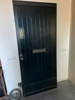 Buitendeur met beslag - zie foto's voor maten!, Doe-het-zelf en Verbouw, Deuren en Horren, Ophalen, Gebruikt, Minder dan 80 cm
