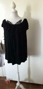 Nieuw zwarte "Carmen" tuniek, mt 50, van Beachwave, Beachwave, Nieuw, Ophalen of Verzenden, Blouse of Tuniek