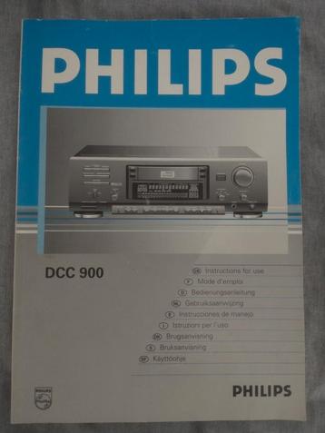 Philips DCC 900 Handleiding beschikbaar voor biedingen