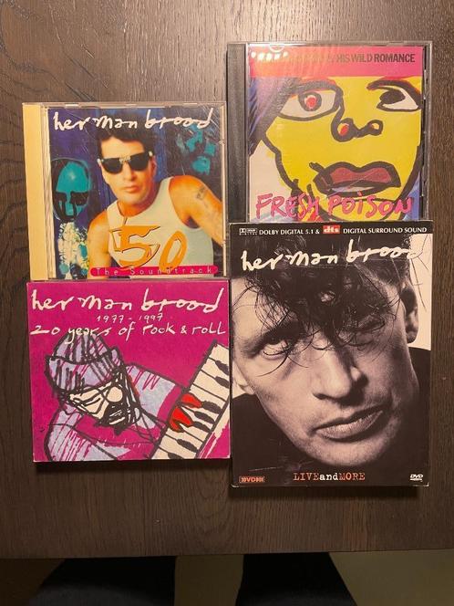 Herman Brood - Diverse CD's en DVD, Cd's en Dvd's, Cd's | Rock, Zo goed als nieuw, Rock-'n-Roll, Ophalen of Verzenden