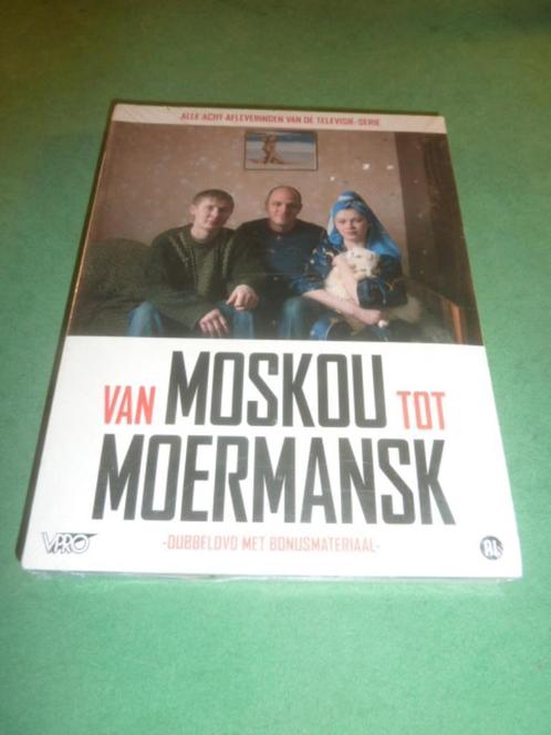 Van Moskou tot Moermansk  Jelle Brandt Corstius Dvd In folie, Cd's en Dvd's, Dvd's | Documentaire en Educatief, Nieuw in verpakking