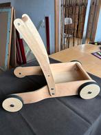 Houten loopkarretje, Kinderen en Baby's, Ophalen, Zo goed als nieuw