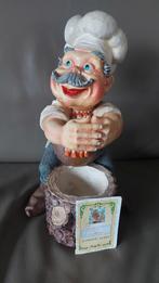 Volk van Laaf kok 35 cm + paspoort kaartje, Ophalen, Zo goed als nieuw, Beeldje of Poppetje