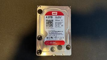 Western Digital 4.0TB RED (NAS Hard Drive) 3,5” beschikbaar voor biedingen