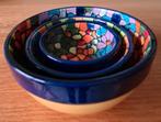 Del Rio salado hand painted schaaltjes, Huis en Inrichting, Keuken | Servies, Ophalen of Verzenden, Zo goed als nieuw, Overige stijlen