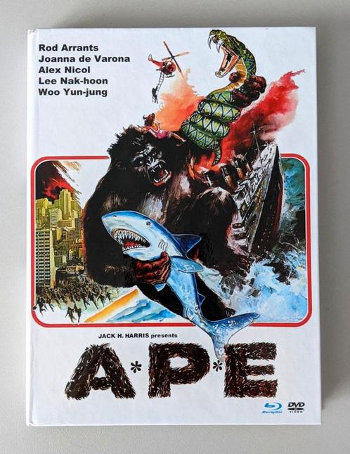 A*P*E (Ape) | 1976 | Mediabook, blu-ray + dvd, Cd's en Dvd's, Blu-ray, Zo goed als nieuw, Ophalen of Verzenden