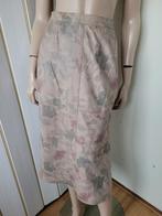 Kemper leren midi koker rok maat 36/S, Kleding | Dames, Rokken, Beige, Ophalen of Verzenden, Zo goed als nieuw, Knielengte