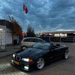 DIKKE BMW E36 325i BMW Cabrio Schroefset Breedset M Paket, Achterwielaandrijving, Zwart, 192 pk, Zwart