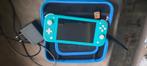 Nintendo switch lite - als nieuw -, Spelcomputers en Games, Spelcomputers | Nintendo Switch Lite, Ophalen of Verzenden, Turquoise