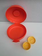 Tupperware lunchtrommel met dressingbakje / salade (Lunch, Ophalen of Verzenden, Nieuw, Bus of Trommel