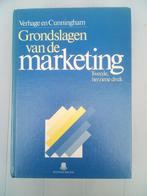 Boek Grondslagen van de Marketing, Verhage en Cunningham, Gelezen, Verhage en Cunningham, Ophalen of Verzenden, Economie en Marketing