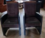 Keuken stoel, Huis en Inrichting, Stoelen, Gebruikt, Blauw, Klassiek, Vier