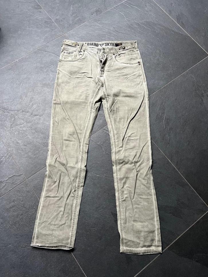 Pme legend broek groen skyhawk 32 lengte 34, Kleding | Heren, Spijkerbroeken en Jeans, Zo goed als nieuw, W32 (confectie 46) of kleiner