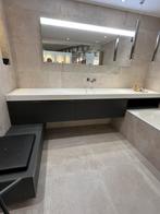 Showroom model badmeubel :merk Elise 2.80 cm . Blad mat wit, Huis en Inrichting, Badkamer | Complete badkamers, Ophalen, Nieuw