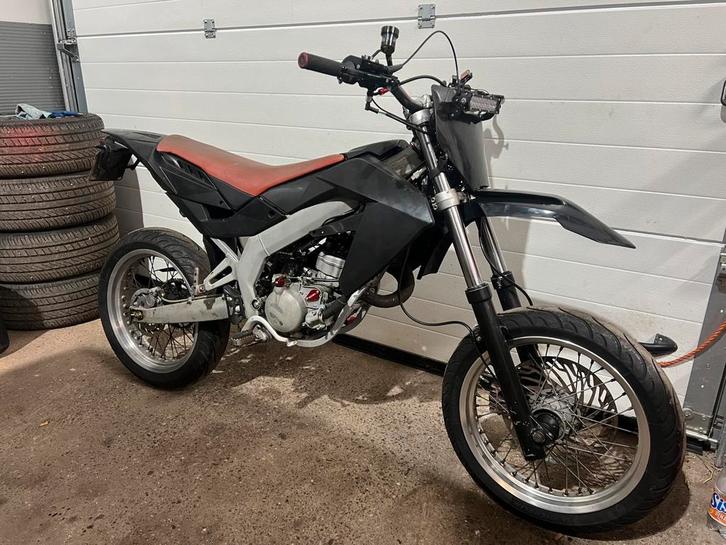 Aprilia sx50 volledig 77cc stage 6 setup, Fietsen en Brommers, Brommers | Derbi, Gebruikt, Maximaal 45 km/u, Ophalen