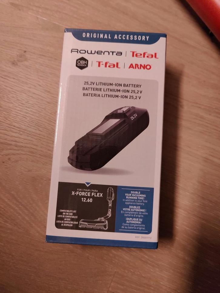 Accu Rowenta X-Force Flex 12.60 + accesoires, Witgoed en Apparatuur, Stofzuigers, Nieuw, Ophalen of Verzenden