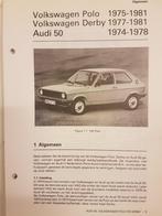 7x Volkswagen Polo Derby Audi 50 Olyslager Kluwer Vraagbaken, Ophalen of Verzenden