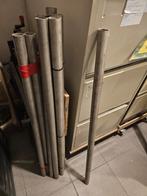 RVS buizen/pijpen - 8 stuks, Doe-het-zelf en Verbouw, Metalen, Ophalen of Verzenden, Nieuw, Overige metalen