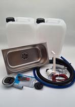 Camper keukenblokje keukenblok keuken WASBAK SET JERRYCANS, Nieuw, Ophalen of Verzenden, Kayersdijk 171 7332AS Apeldoorn, Samenstelling